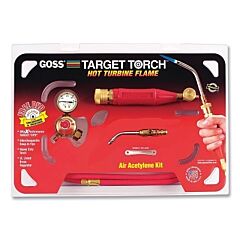 Goss Kx-5Mc Target Torch™ Air-Acetylene Outfit, 3/8 In, Mc Cylinder Reg Fitting