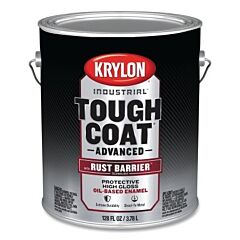 Krylon Industrial K00481008 Tough Coat® Advanced With Rust Barrier® Technology Spray Paint, 1 Gal, Equipment Yellow
