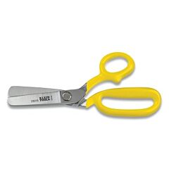 Klein Tools 23015 Serrated Blade Blunt Shear, 9.75 In, Yellow Handle