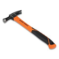 Klein Tools H80718 Heavy Duty Electrician'S Hammer, Forged Steel, Fiberglass Hammer, 15 In, 18 Oz
