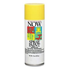 Krylon Industrial I21206007 Now Spray Paint, 9 Oz, Aerosol Can, Sunshine Yellow, Gloss