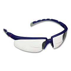 3M S2020Af-Blu Solus™ 2000 Series Protective Eyewear, Clear Lens, Anti-Fog, Anti-Scratch, Gray Frame, Plastic Frame