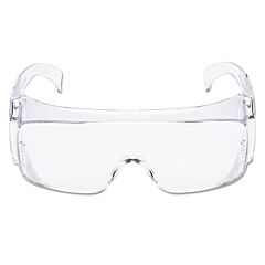3M 51141-56391 Tour-Guard™ V Protective Eyewear, Clear Polycarbon Hard Coat Lenses, Clear Frame