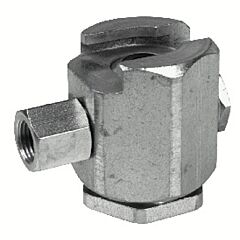 Alemite 304300-A Button Head Coupler, Female/Female, 1/8 In, Giant Pull-On Type