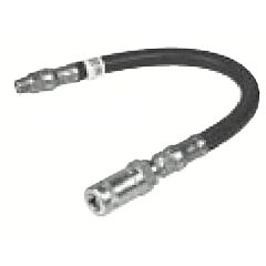 Alemite 6654-A Grease Gun Hose Assemblies, 1/8 In (Npt) Male Thread, 18 In L, 4,800 Psi