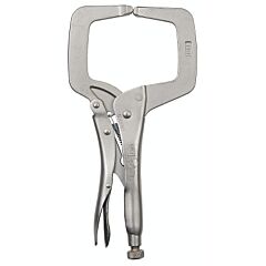Irwin® 11R The Original™ Locking C-Clamp With Regular Tip, 11 In L, 4 In Max, 2-5/8 In Throat D