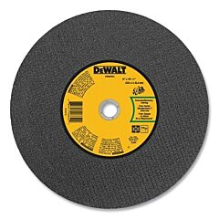 Dewalt® Dwa8034 High Speed Wheel, 14 In Dia, 1 In Arbor Dia, 24 Grit, 5500 Rpm, Concrete Cutting
