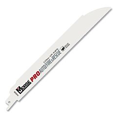 M.K. Morse 404334 Professional (Pro) Bi-Metal Reciprocating Saw Blade, 9 In L, 1 In W, 14 Tpi, Auto/Fire And Rescue