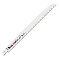 M.K. Morse 406352 Professional (Pro) Bi-Metal Reciprocating Saw Blade, 12 In L, 7/8 In W, 6 Tpi, Demolition Wood