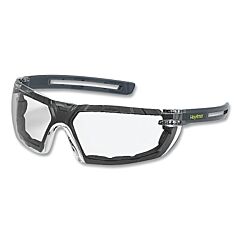 Hexarmor 11-28001-02 Lt400G Anti-Fog Safety Glasses, Clear, Trushield®, Gray