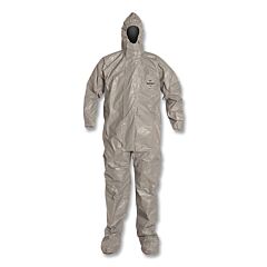 Dupont Tf169Tgylg0006Tv Tychem® 6000 Coveralls, Taped Seams, Gray, Large, Taa Compliant