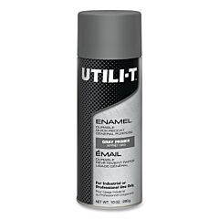Rust-Oleum® 387397 Utili-T™ General Purpose Enamel Spray Paint, 10 Oz, Gray, Gloss, Aerosol Can
