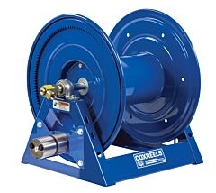 Coxreels 1125-4-325-H Hydraulic Rewind Hose Reel: 1/2" I.D., 325' Hose Capacity, Less Hose, 3000 Psi