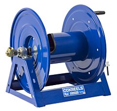Coxreels 1125-4-500 Hand Crank Hose Reel: 1/2" I.D., 500' Hose Capacity, Less Hose, 3000 Psi