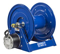 Coxreels 1125-6-100-E Electric 12V Dc 1/3Hp Motor Rewind Hose Reel: 1" I.D., 100' Hose Capacity, Less Hose, 3000 Psi