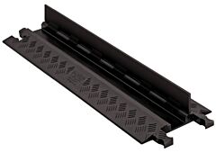 Checkers Gd1X75-St-B/B 1-Channel Guard Dog Low-Profile Cable Protector Black Lid/Black Base