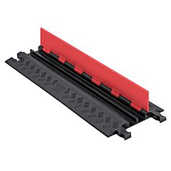 Checkers Gd2X75-St-O/B 2-Channel Guard Dog Low-Profile Cable Protector Orange Lid/Black Base