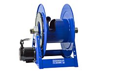 Coxreels 1185-2024-Ed Electric Dc Explosion Proof Motor Rewind Hose Reel: 1 1/2" I.D., 100' Hose Capacity, Less Hose, 1500 Psi