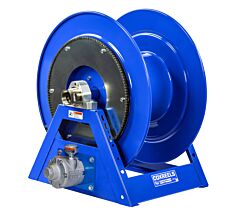 Coxreels 1185-3324-A #4 Gast Air Motor Rewind Hose Reel: 1 1/2" I.D., 175' Hose Capacity, Less Hose, 1500 Psi