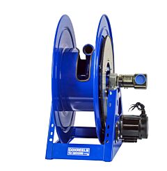 Coxreels 1195-2428-Eav3-Buxx Electric 115V Ac Explosion Proof Motor Rewind Hose Reel: 2" I.D., 90' Hose Capacity, 1:3 Ratio Idler Gear, Less Hose, 1500 Psi, Upgraded 90 Degree Swivel