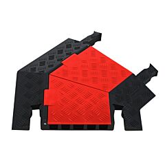 Checkers Gdt5X125-R-O/B 5-Channel General Purpose Guard Dog Right Turn Orange Lid/Black Base