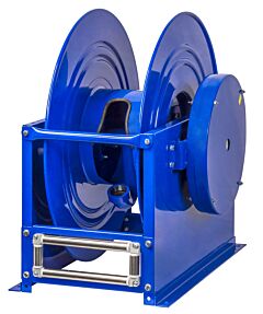 Coxreels Slpl-850 Single Hose Spring Rewind: 1.5" I.D., 50' Hose Capacity, Less Hose, 250 Psi