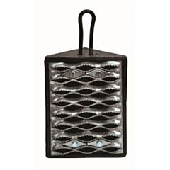 Checkers Rc450-Gr Each Rubber Chock 10" X 8" X 5.5" Black With 14 Gauge Steel Grate