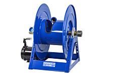 Coxreels 1185-1524-Ea-Buxx Electric 115V Ac Explosion Proof Motor Rewind Hose Reel: 1 1/2" I.D., 75' Hose Capacity, Less Hose, 3000 Psi, Upgraded 90 Degree Swivel
