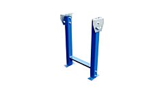 Vestil Convl-36-3844 Steel Conveyor Legs 36 In. Wide 38 In. To 44 In. Adjustable Height 2000 Lb. Capacity Blue