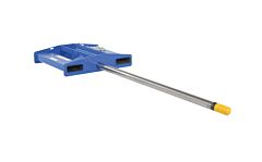 Vestil Crf-60 Steel Rug Ram Boom Fork Mounted 60" Long 2500 Lb. Capacity Blue