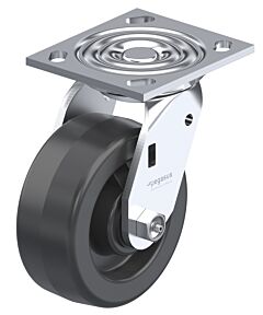 Vestil Cst-Bl-5X2Ph-S Phenolic Swivel Caster 5 In. Diameter X 2 In. Width 1,000 Lb. Capacity Black