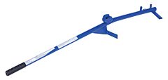 Vestil Dtp-11-Dlx Deluxe Drum Positioner 41-5/16 In. X 5-7/8 In. X 6-1/16 In. Steel 600 Lb. Capacity Blue
