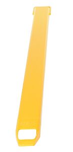 Vestil Fe-4-72-Each Steel Single Fork Extension 4 In. X 72 In. 4000 Lb. Capacity Yellow