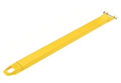 Vestil Fe-4-72-P-Each Steel Pin Style Single Fork Extension 4 In. X 72 In. 4000 Lb. Capacity Yellow