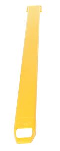 Vestil Fe-4-84-Each Steel Single Fork Extension 4 In. X 84 In. 4000 Lb. Capacity Yellow