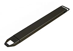 Vestil Fe-5-54-Bk-Each Steel Single Fork Extension 5 In. X 54 In. 4,000 Lb. Capacity Black