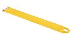 Vestil Fe-5-63-P-Each Steel Pin Style Single Fork Extension 5 In. X 63 In. 4,000 Lb. Capacity Yellow