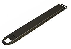 Vestil Fe-6-54-Bk-Each Steel Single Fork Extension 6 In. X 54 In. 4,000 Lb. Capacity Black