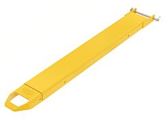 Vestil Fe-6-54-P-Each Steel Pin Style Single Fork Extension 6 In. X 54 In. 4,000 Lb. Capacity Yellow