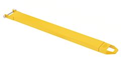 Vestil Fe-6-60-P-Each Steel Pin Style Single Fork Extension 6 In. X 60 In. 4,000 Lb. Capacity Yellow