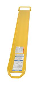 Vestil Fe-6-72-Each Steel Single Fork Extension 6 In. X 72 In. 4,000 Lb. Capacity Yellow