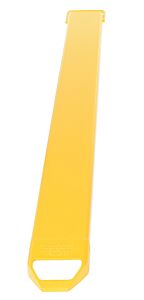 Vestil Fe-6-84-Each Steel Single Fork Extension 6 In. X 84 In. 4,000 Lb. Capacity Yellow