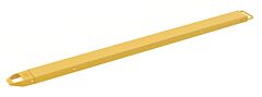 Vestil Fe-6-96-Each Steel Single Fork Extension 6 In. X 96 In. 4,000 Lb. Capacity Yellow