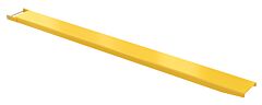 Vestil Fe-7-108-P-Each Steel Pin Style Single Fork Extension 7 In. X 108 In. 4,000 Lb. Capacity Yellow