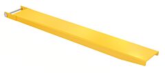 Vestil Fe-7-54-P-Each Steel Pin Style Single Fork Extension 7 In. X 54 In. 4,000 Lb. Capacity Yellow