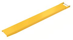 Vestil Fe-7-66-P-Each Steel Pin Style Single Fork Extension 7 In. X 66 In. 4,000 Lb. Capacity Yellow