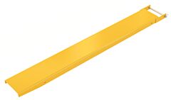 Vestil Fe-8-66-P-Each Steel Pin Style Single Fork Extension 8 In. X 66 In. 4,000 Lb. Capacity Yellow