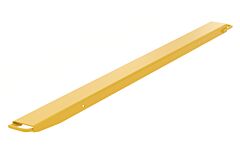 Vestil Fe-Hs-4-84-Each Steel High Strength Single Fork Extension 4 In. X 84 In. 4,000 Lb. Capacity Yellow