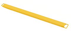 Vestil Fe-Hs-5-84-Each Steel High Strength Single Fork Extension 5 In. X 84 In. 4,000 Lb. Capacity Yellow