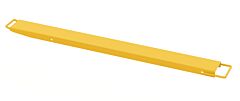 Vestil Fe-Hs-6-72-Each Steel High Strength Single Fork Extension 6 In. X 72 In. 4,000 Lb. Capacity Yellow